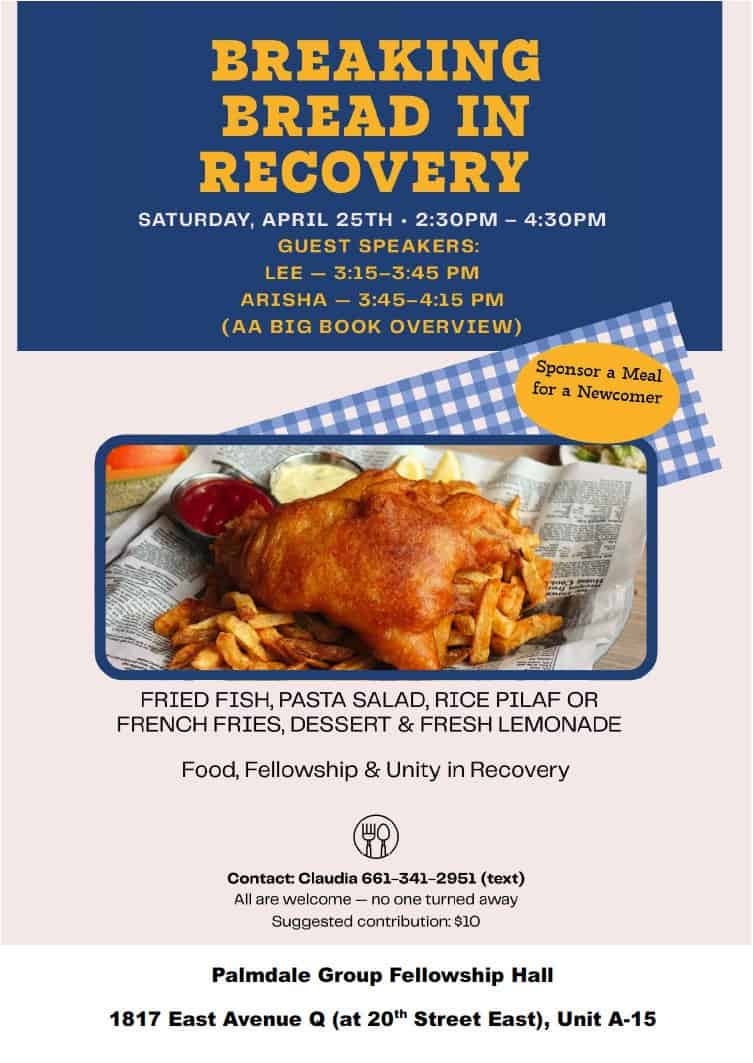 Breaking Bread In Recovery