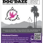 Purple And Black Flyer For Maad Dog Daze 52Nd Annual 9Th District Convention, August 7–9 2026 At Doubletree By Hilton Resort Palm Springs, Cathedral City Ca.