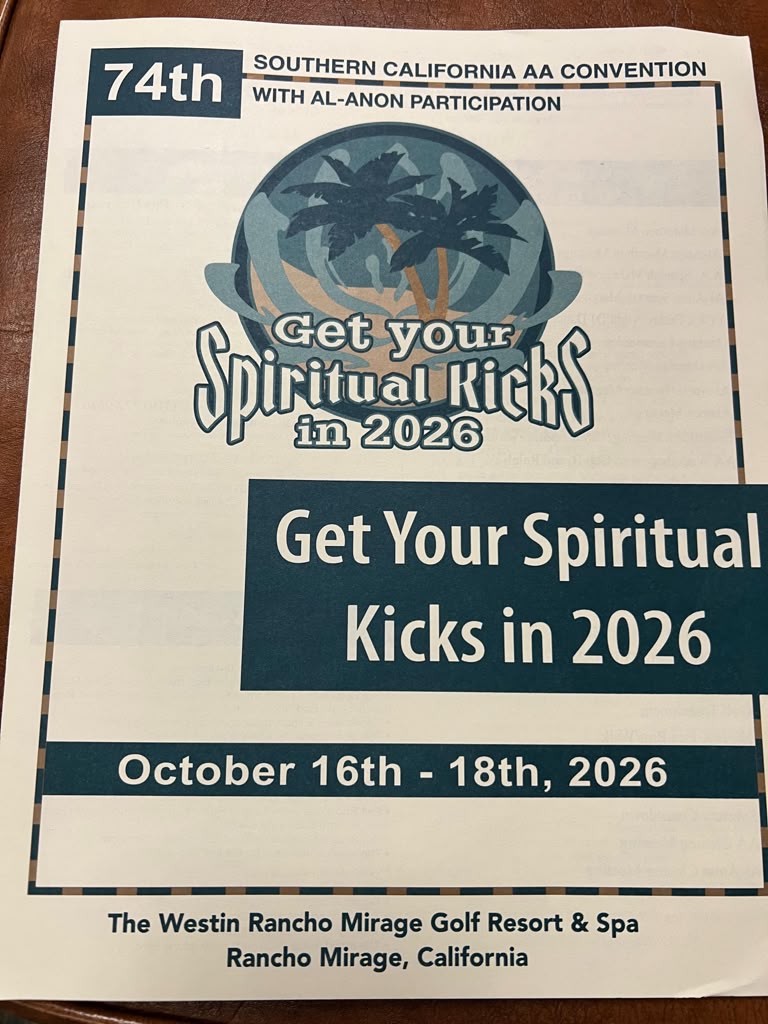 Aa Socal Convention Flyer